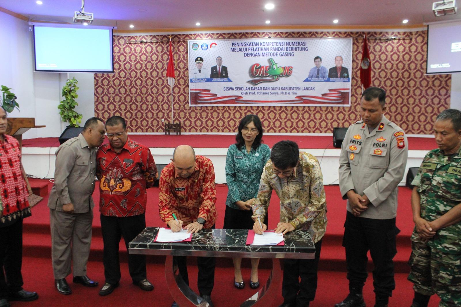 Pemkab Landak Gelar Peningkatan Kompetensi Numerasi