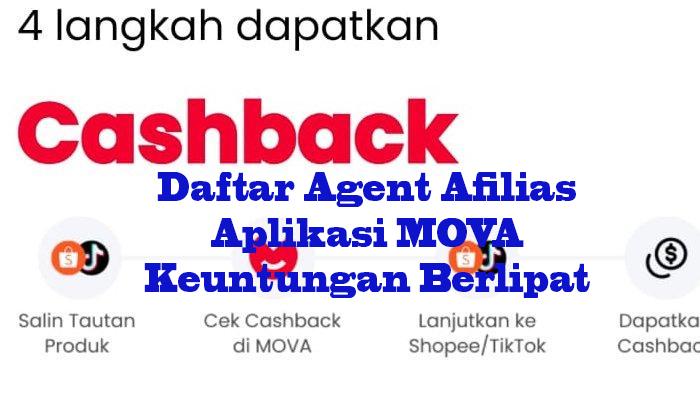 Daftar Agent Afiliasi Aplikasi MOVA Peluang Dapat Penghasilan Setiap Hari, Komisi dan Bonus!