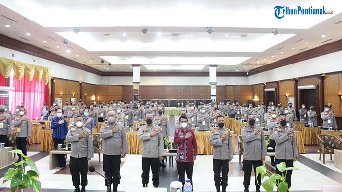 Polda Kalbar Support Disbunak dalam Pencegahan & Penanganan Penyakit Mulut dan Kuku Ternak di Kalbar