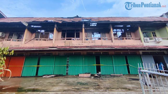 Kebakaran 6 Ruko di Pontianak Utara, Pemadam Sempat Kewalahan Jinakkan Api