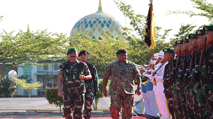 Panglima Divisyen I TDM Kunjungi Kodam XII Tanjungpura