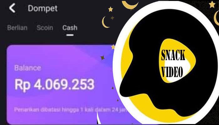 Cara Mengisi Dompet Snack Video Jadi Penghasilan dari Berbagai Tugas, Kode Referral dan Boost
