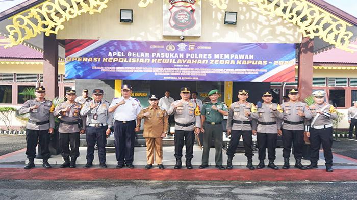 Pj Bupati Mempawah Harap Operasi Zebra Kapuas Dapat Tekan Angka Pelanggaran & Kecelakaan Lalulintas