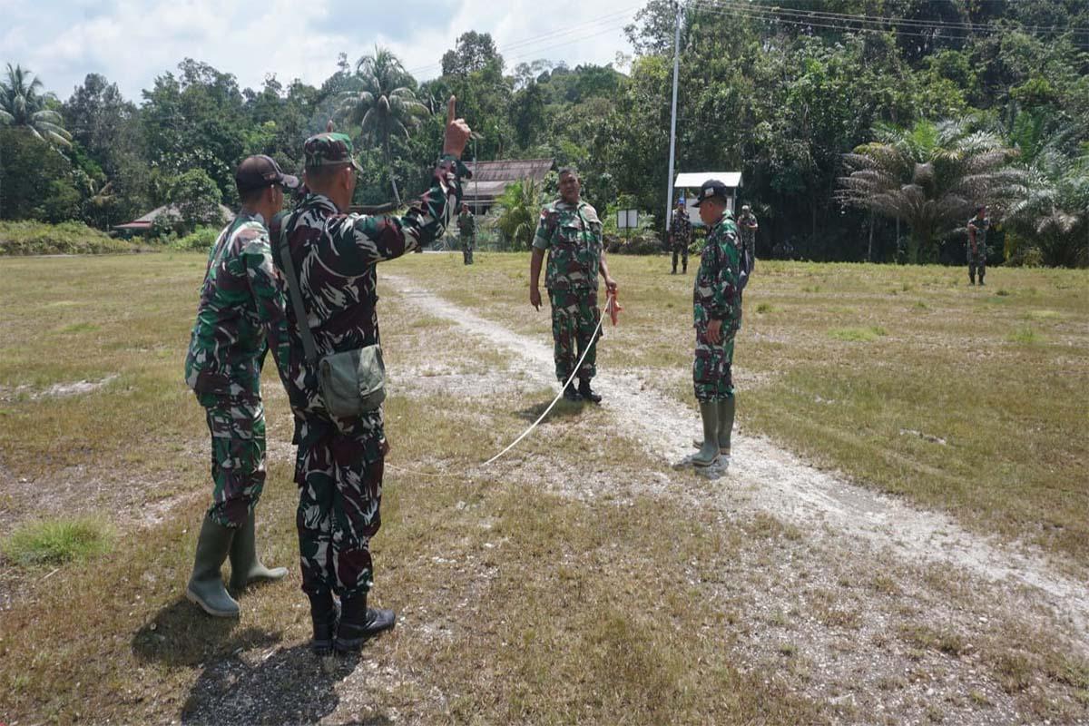 Kodim 1206 Putussibau Pastikan Seluruh Persiapan Pembukaan TMMD Reguler Perbatasan ke-129 Rampung - Tribunpontianak.co.id