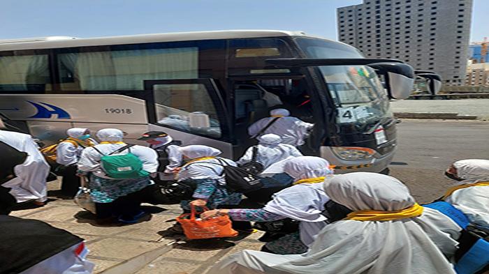 Jemaah Haji Asal Kalbar Meninggalkan Makkah Menuju Madinah