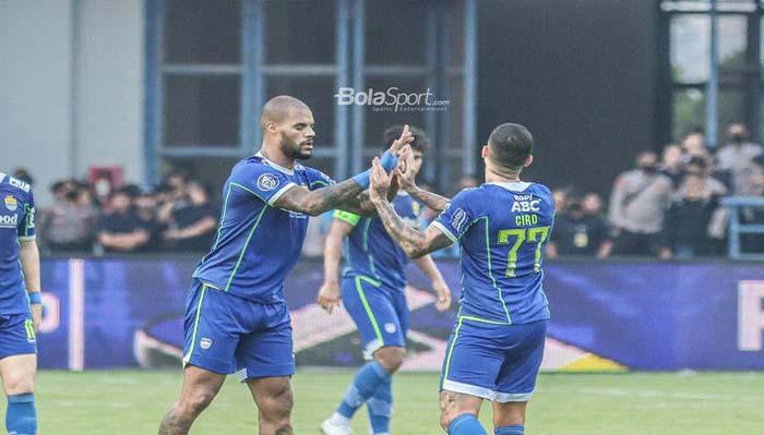 Hasil Babak Pertama Persib Bandung Unggul 2-0 Dari RANS Nusantara, Ciro Alves Cetak Gol Perdana