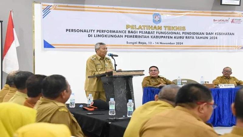 Pj Bupati Kubu Raya Sebut Pelatihan Ini Penting untuk ASN