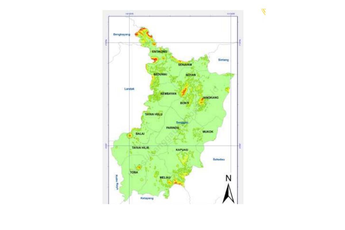 Profil Kabupaten Sanggau: Luas Wilayah, Batas Daerah, dan Daftar 15 Kecamatan