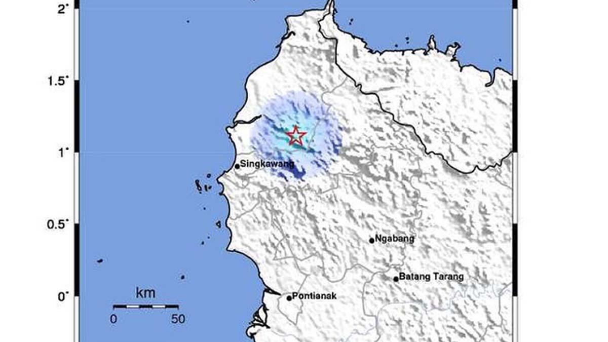 BMKG Sebut Belum Ada Tanda Gempa Susulan di Landak
