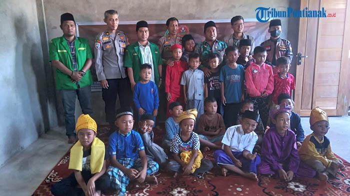 PAC GP Ansor Pontianak Utara, Polsek, PDPM dan Ponpes As-Sajadah Makkiyah Gelar Sunatan Massal