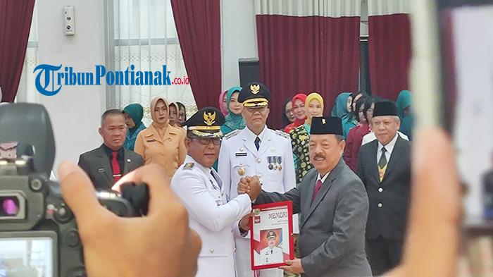 Pesan Yohanes Ontot Kepada Suherman yang Resmi Jabat Pj Bupati Sanggau
