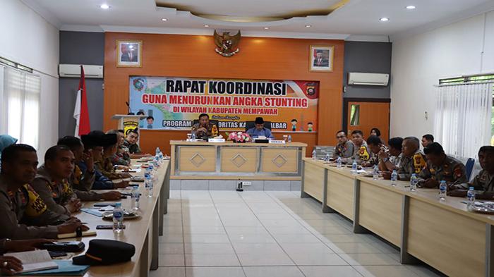 Sekda Ismail Apresiasi Inisiasi Polres Mempawah Libatkan Lintas Sektoral Atasi Stunting