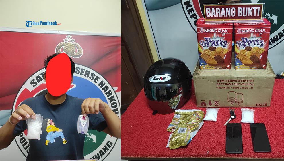 Polres Singkawang, Direktorat Narkoba Polda Kalbar dan Bea Cukai Amankan Pengedar Narkoba