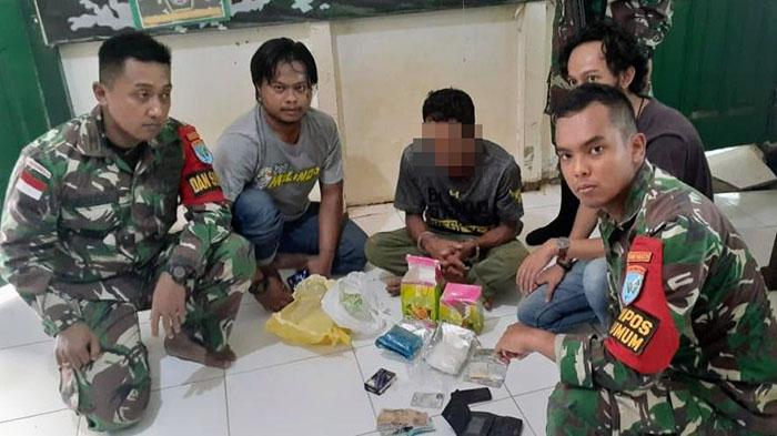 Tidak Kasi Kendor, Prajurit TNI Kembali Gagalkan Penyelundupan Setengah Kilo Sabu Jenis Blue Ice
