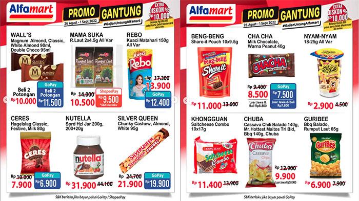 Promo Alfamart Tersisa Hari Ini 1 September 2022, Gajian Untung Beras Minyak Goreng Susu Hemat
