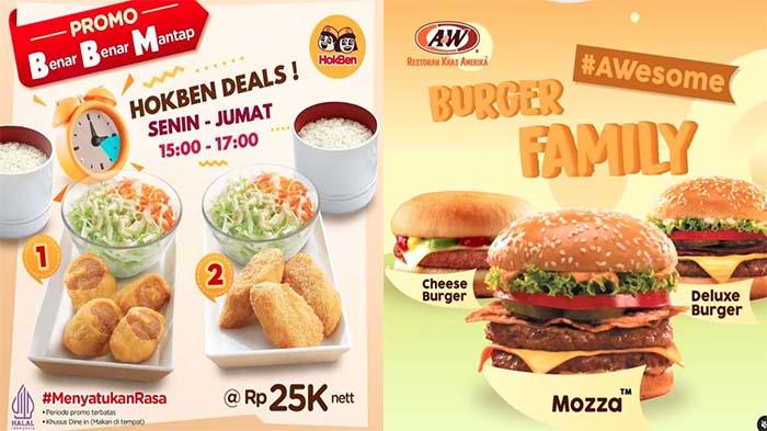 Promo Makanan 12 Oktober 2022, Ada Hokben Pizza Hut KFC Dunkin Donuts McD BreadTalk JCO Chatime A&W