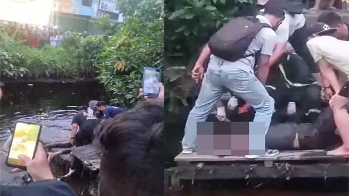 Polisi Belum Dapat Hasil Identifikasi Jasad Pria yang Ditemukan Mengapung di Parit Sungai Raya Dalam