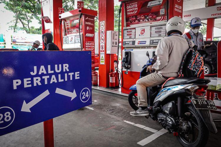 RESMI! Semua Jenis Sepeda Motor Tetap Bisa Isi BBM Subsidi Pertalite di SPBU Seluruh Indonesia