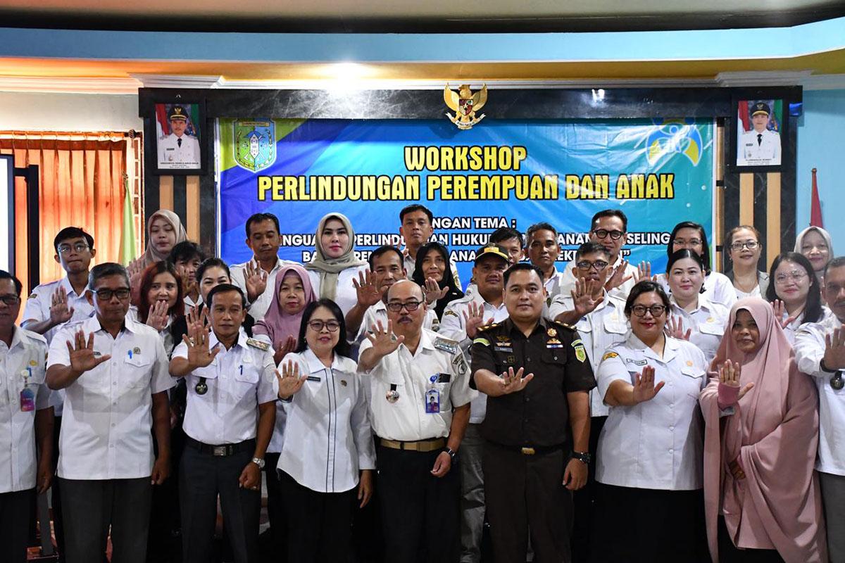 KBP3A Sintang Gelar Workshop Perlindungan Perempuan dan Anak, Libatkan Lurah dan Kades