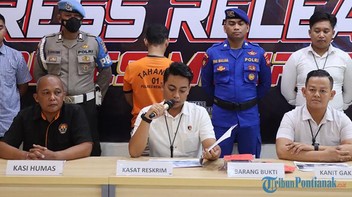 Satpolairud Polres Mempawah Ungkap Satu Kasus Pencurian dengan Pemberatan di Wilayah Perairan Wajok