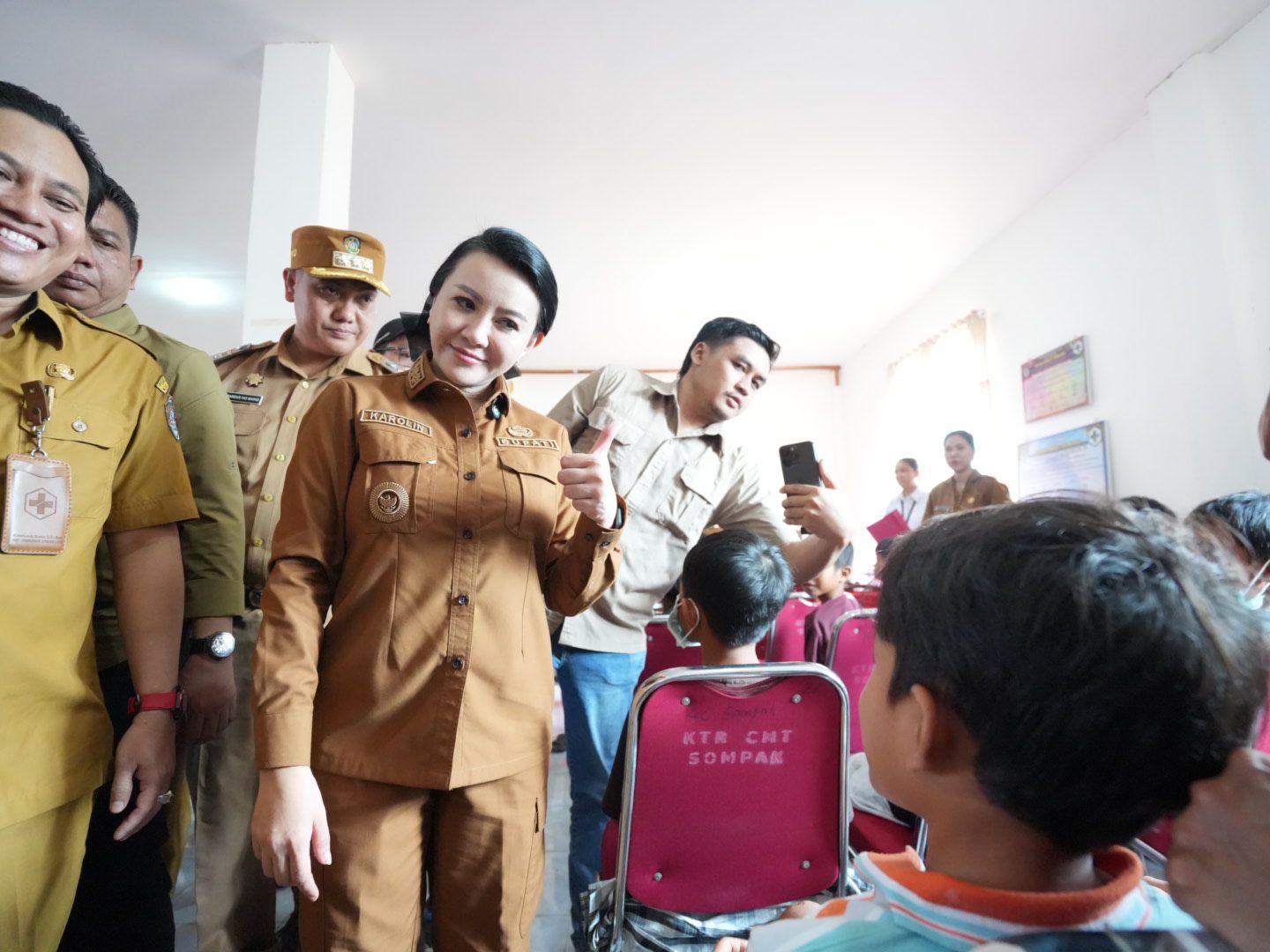 Bupati Karoline Keluarkan Peringatan Tegas Stunting 12 Persen, Makanan Instan dan Cepat Saji - Tribunpontianak.co.id