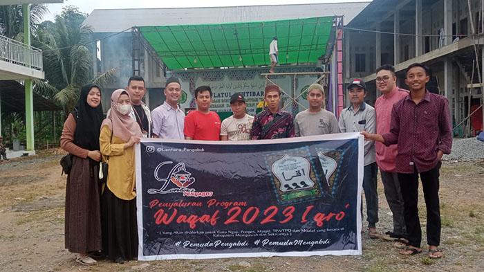 Program Wakaf 2023 Iqro Lentera Pengabdi Mempawah Sukses Tersalurkan, Tirmizi Ucapkan Terimakasih
