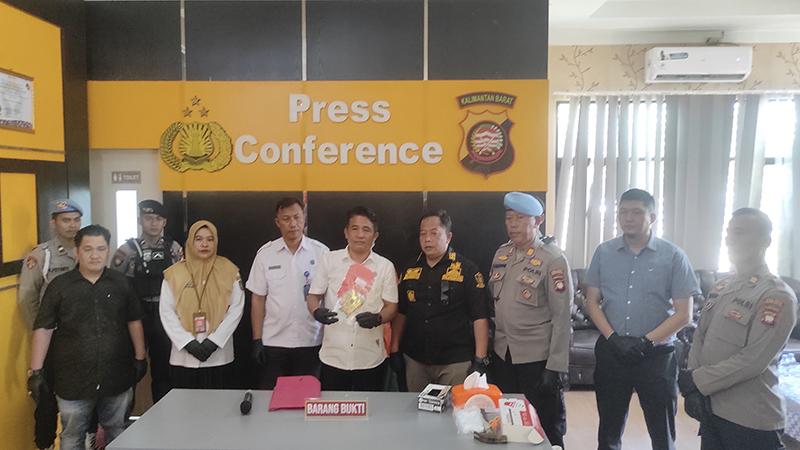 Polres Singkawang Musnahkan Barang Bukti Narkoba 159 Gram Sabu dan 13 Butir Ekstasi