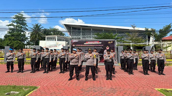 30 Personel Polres Mempawah Ikut Kawal Kongres HMI dan Munas Kohati di Kalbar