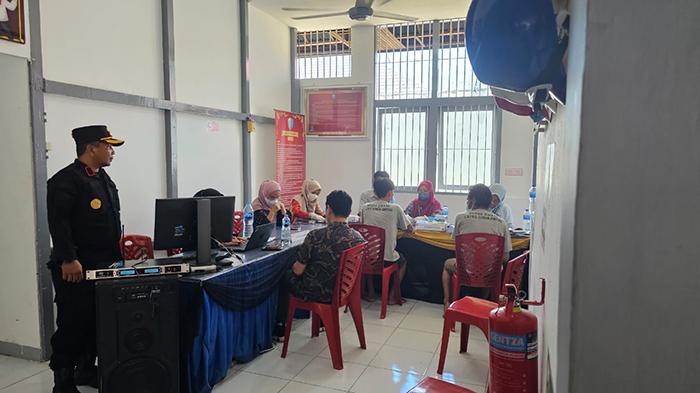 Lapas Singkawang Gandeng Dinas Kesehatan Lakukan Screening HIV