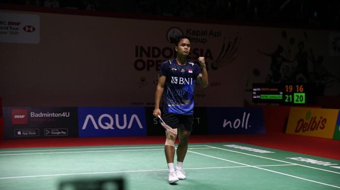 Ginting 2 Kali Selamatkan Wajah Merah Putih, Segini Hadiah yang Didapatkan dari Indonesia Open 2023