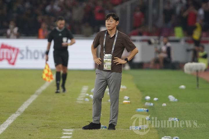 Pelatih Timnas Indonesia Shin Tae-yong Absen di Undian Babak 3 Kualifikasi Piala Dunia 2026