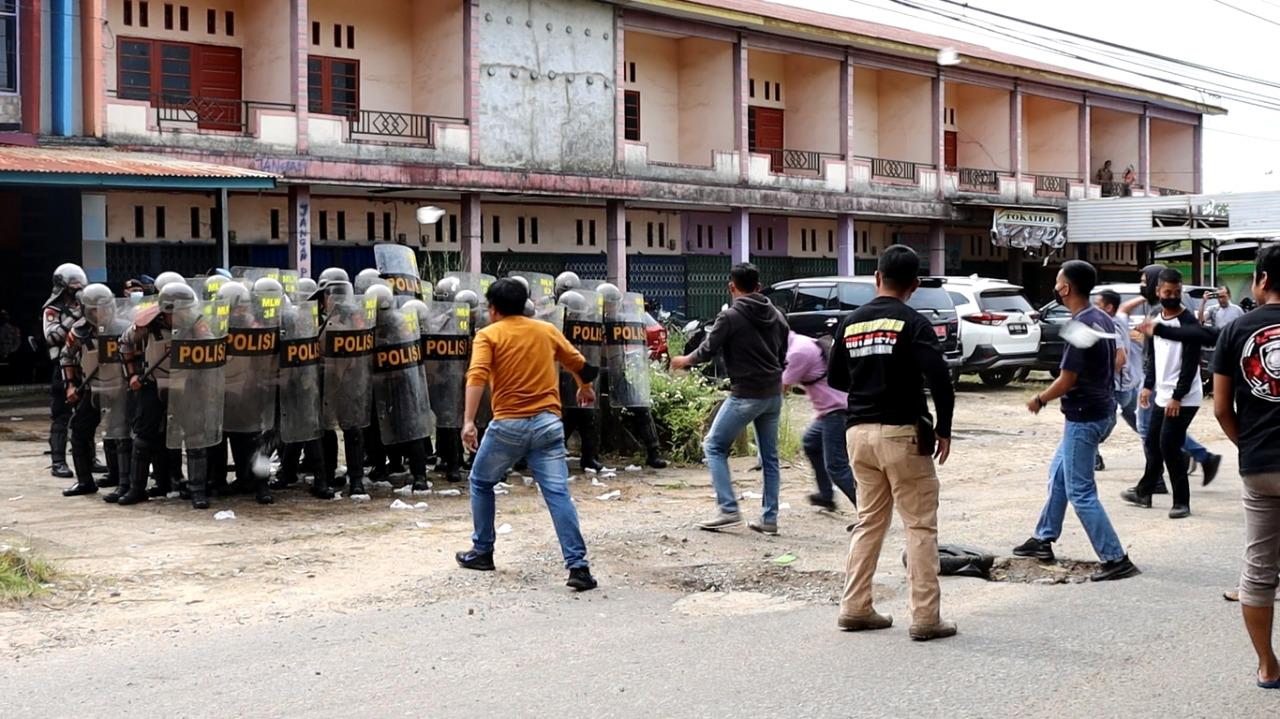 Polres Melawi Gelar Simulasi di DPMD, Pastikan Kesiapan Pengamanan Rangkaian Pilkades di Wilayahnya