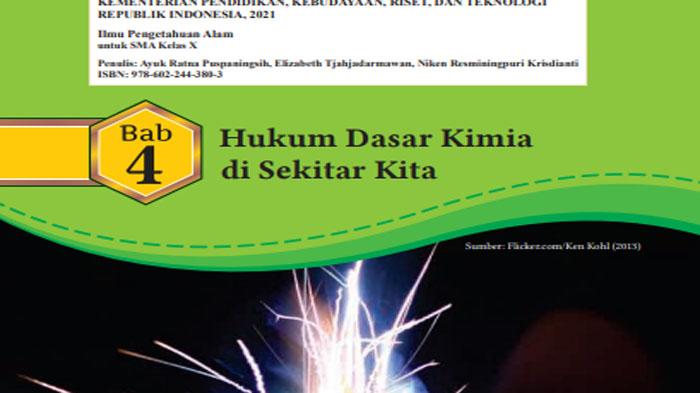 Ringkasan Materi IPA Kelas 10 SMA Kurikulum Merdeka, Bab 4 Hukum Dasar Kimia di Sekitar Kita