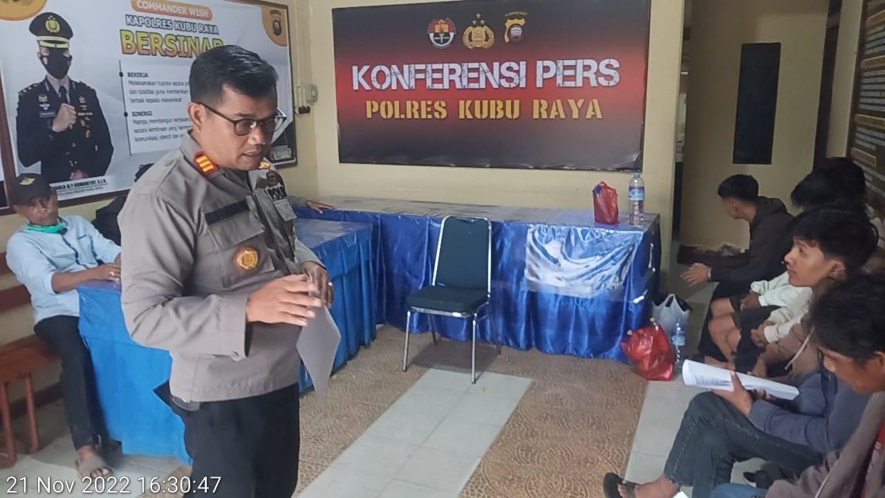 Polsek Kakap Polda Kalbar Lakukan Problem Solving Kasus Pengeroyokan Antar Pelajar, Ini Hasilnya