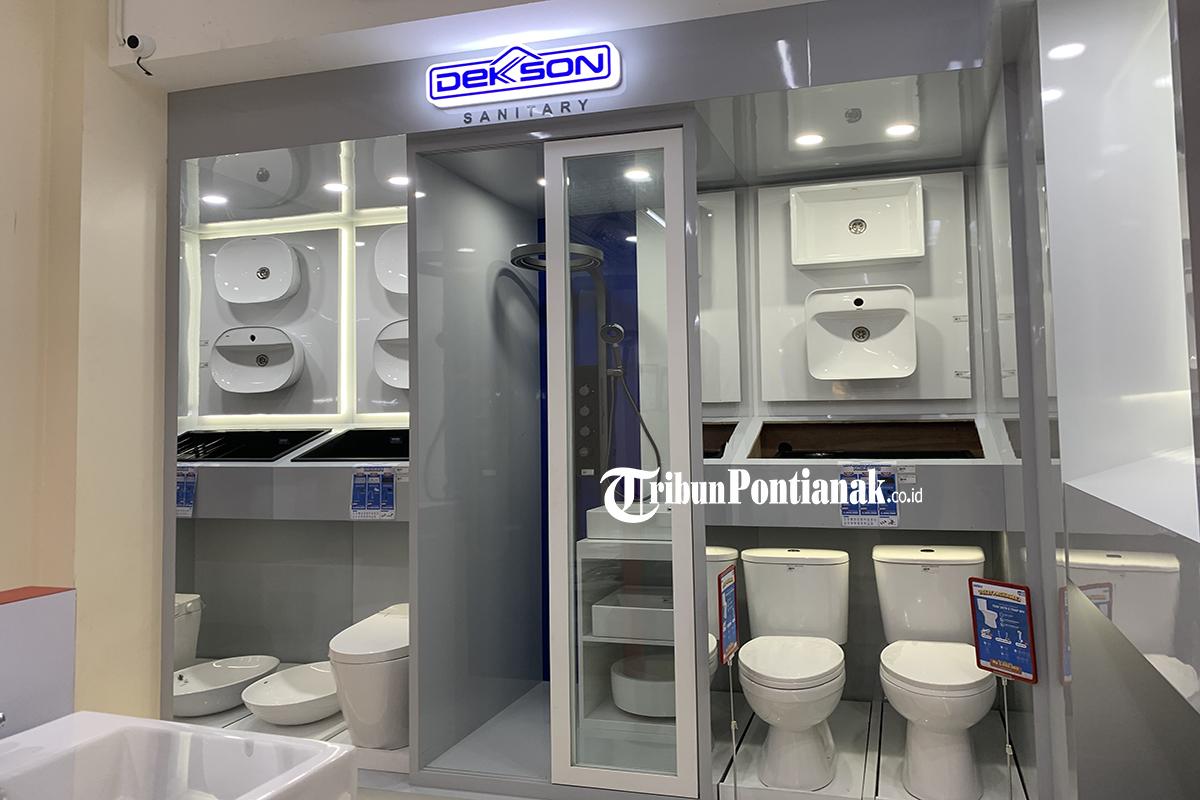 Solusi Hunian Elegan, Studio Bangunan Hadirkan Produk Sanitary Dekson Berkualitas Tinggi dan Modern - Tribunpontianak.co.id