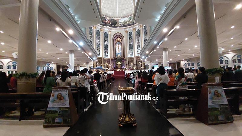 Pastikan Perayaan Natal Berlangsung Aman dan Kondusif, Forkopimda Kalbar Tinjau Sejumlah Gereja