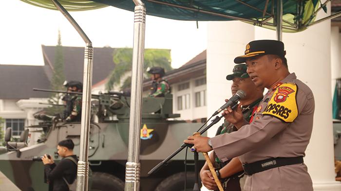Kapolres Harap Personel Pengamanan Kunker Presiden Jalankan Tugas dengan Penuh Rasa Tanggung Jawab
