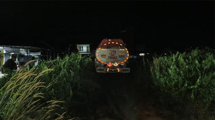 Kecelakaan di Kapuas Hulu! Motor Vs Truk Tangki Pertamina, Pilipus Madiah Patah Tulang Paha