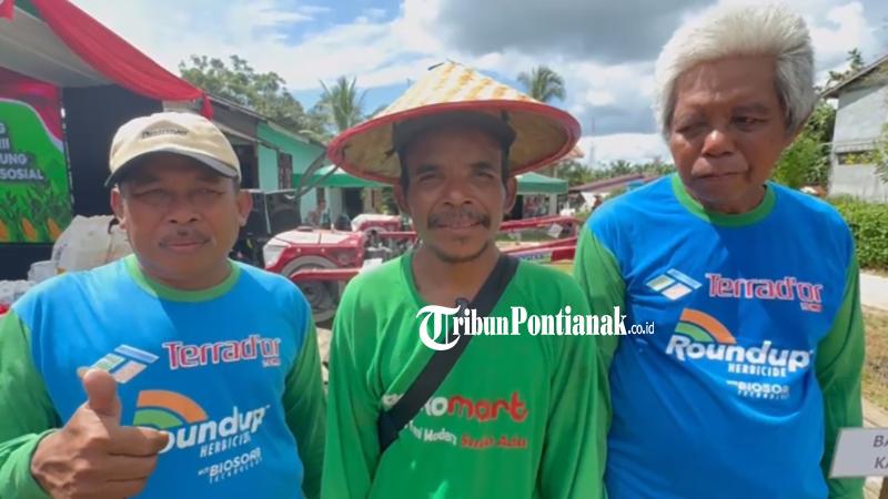 Penanaman Jagung di Anjongan Mempawah, Poktan Mandiri II: Terima Kasih atas Dukungan Polri