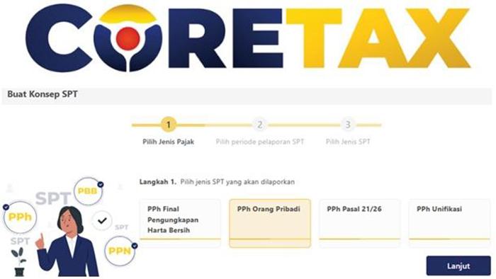 Terbaru! Panduan Lapor SPT Tahunan di Coretax Kini Dipermudah, Ikuti Caranya Dijamin Berhasil