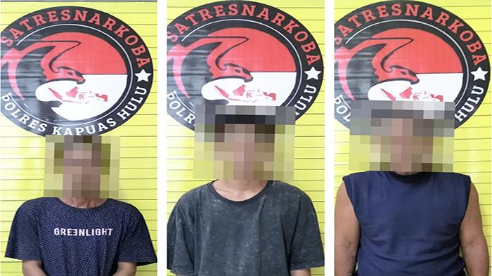 Polisi Tangkap Tiga Pelaku Narkoba di Boyan Tanjung Kapuas Hulu