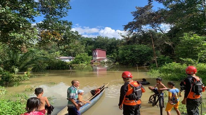 Sebanyak 6.135 Jiwa Terdampak Banjir di 2 Kecamatan di Kabupaten Ketapang