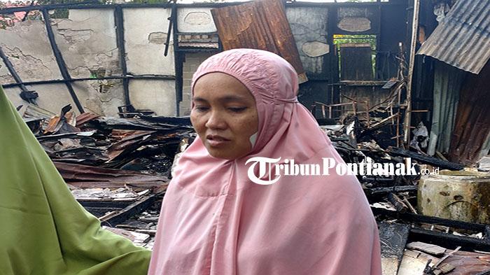 Korban Mengetahui Rumahnya Terbakar Pada Saat Dirinya Sedang Shalat Tarawih di Kampung Halaman