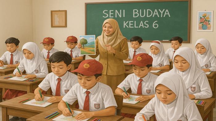 JAWABAN Ujian Seni Budaya Kelas 6 Semester 2 40 Soal Pilihan Kurikulum Merdeka UAS/PAS