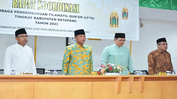 Wabup Farhan Buka Rakor LPTQ se-Kabupaten Ketapang, Harap Pengurus Hasilkan Program Strategis