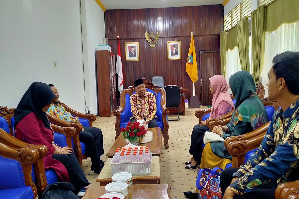 Wabup Mempawah Terima Audiensi Balai Bahasa Kalbar, Perkuat Revitalisasi Bahasa Daerah