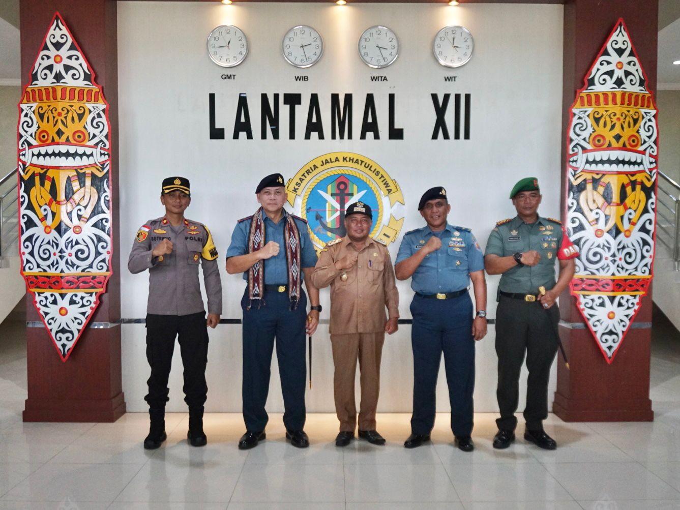 Wabup Mempawah Hadiri Pisah Sambut Danlantamal XII Pontianak