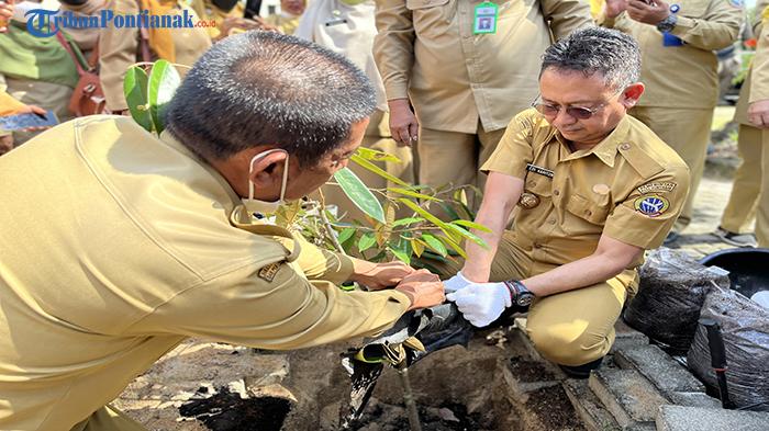 Dukung FOLU NET SINK 2030, Wako Pontianak Targetkan Tanam 25.000 Pohon di SD/SMP se-Kota Pontianak