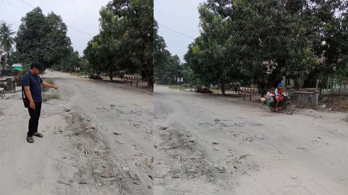 Warga Paloh Sambas Pertanyakan Pelaksanaan Pembangunan Jalan Malek Merbau