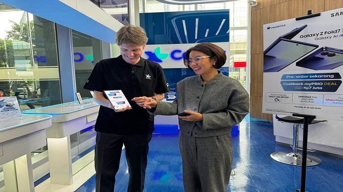 XL Prioritas dan Samsung Tawarkan Bundling Galaxy Z Fold7 dan Z Flip7 dengan Internet Unlimited